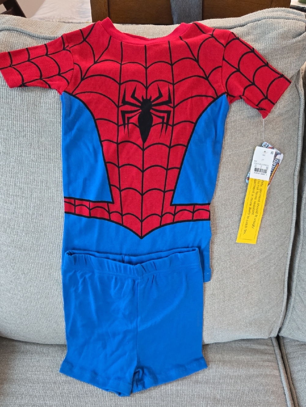 Kids 5T Marvel Spiderman Pajama Set